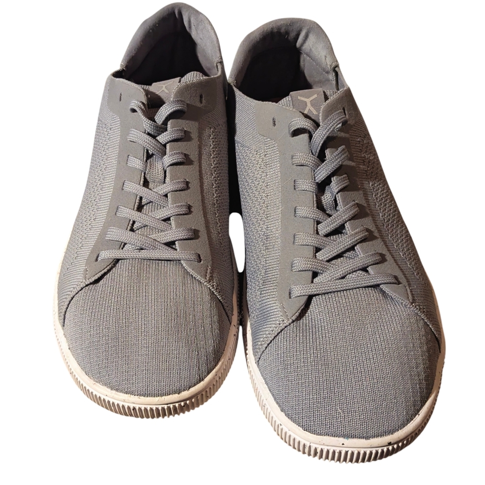 FLUX Adapt Trainer Mens 10 Womens 11  Grey Casual Athletic Shoe Knit Sneaker